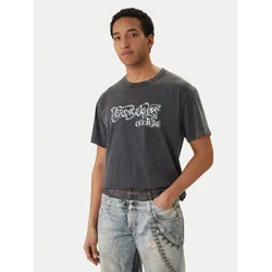 Versace Jeans Couture Majica 80GAHB02 CJB02 Črna Regular Fit