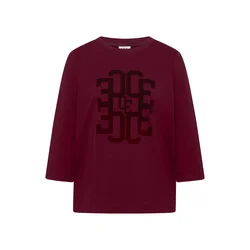 CECIL Majica merlot/temno rdeča