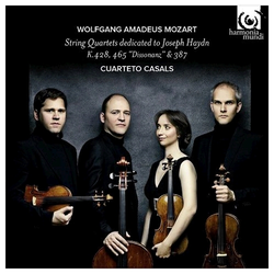 MOZART:STRING QUARTETS K428,465 & 387