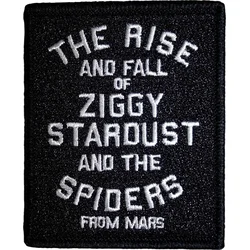 David Bowie The Rise And Fall Iron-On Patch
