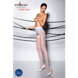 Passion TIOPEN 006 Tights 30 Den Bianco 1-2