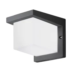 Eglo Desella 1  spoljna zidna lampa, led, 10w, 3000k, liveni aluminijum/antracit