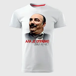 MAJICE BRE Muška majica ALA JE OPRAVIO bela