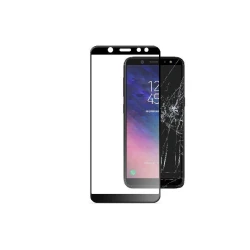 Zaščitno steklo CELLULARLINE, za Samsung A6 2018, črno
