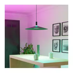 Eglo 902183 - LED RGBW prigušiva luster na sajli CONOMAVILLA-Z LED/15,5W/230V crna