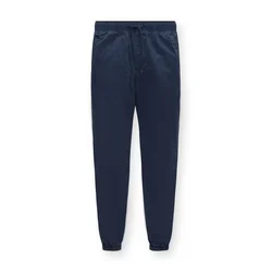GAP Hlače ESSENTIAL temno modra