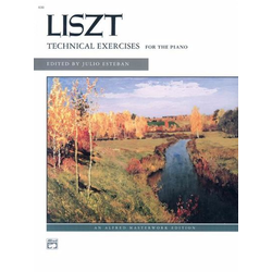 LISZT:TECHNICAL EXERCISES FOR THE PIANO