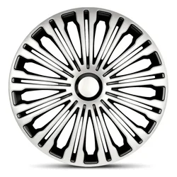 AutoStyle Pokrovi platišč Volante Silver/Black 14