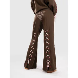 Vitriol Myla Lacing Sweatpants brown