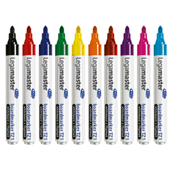 LEGAMASTER Marker za belu tablu/flipchart okrugli vrh 1/5-3mm 10boja TZ1 7-110099