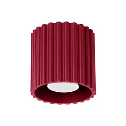Sollux  SL.1819 - Spot svetiljka AURA 1xGU10/10W/230V 10 cm crvena