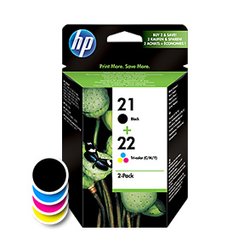 HP tinta SD367AE (21+22)