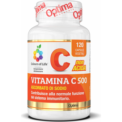 Optima Naturals Vitamin C 500 - 120 veg. kapsula