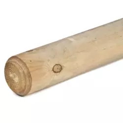Stub drveni okrugli 6cm V 150cm