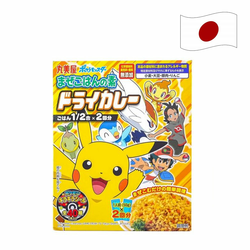 Marumiya Pokémon spice curry & pork - začimbno mešanico za riž, 100g
