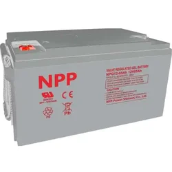 NPP NPG12V-65Ah, GEL baterija-akumulator