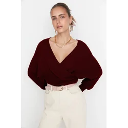 Trendyol Milla Ženski duks Twoaw21Kz1277, Bordo