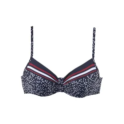 LASCANA Bikini zgornji del Minimal, modra