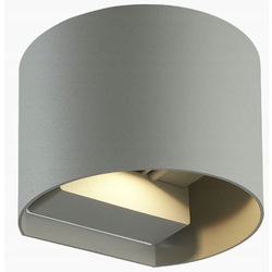 LED line® LED line LITE zidna svjetiljka CILINDAR 2x3W, 450lm, IP54, siva [475534, 475565] Barva světla: Prirodna bijela