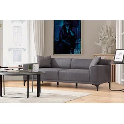 Atelier del Sofa Trosed Petra 3 212x86x69cm Antracit