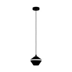 Eglo Perpigo visilica/1, gu10, 1x5w, crno/bela