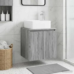 Umivaonik s policom Siva Sonoma 53 x 35 x 63 cm