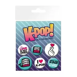 Bedževi AbyStyle - KPOP - Badge Pack - Ver. 2