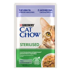 Cat Chow Sterilised jagnjetina 85 g