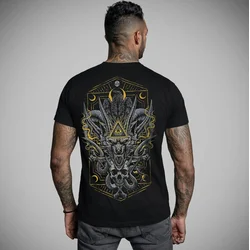 Hardcore majica moška - BLACK MAGIC - HYRAW - 253TS05