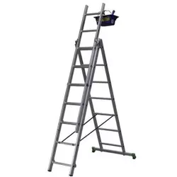 AXIAL Aluminijumske Trodelne Merdevine 3x7 - 4m