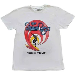 The Beach Boys Surfer 83 Vintage White L Majica