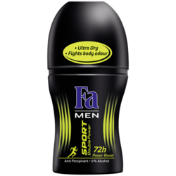FA ROLL ON FA MEN ROLL ON 50ML SPORENERBOOST ZA MUŠKARCE