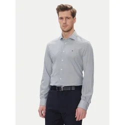 Tommy Hilfiger Srajca MW0MW39281 Modra Slim Fit