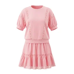 Imily Bela Obleka roza