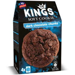 Elbisco Biskvit Soft Kings sa ukusom tamne čokolade, 160g
