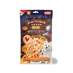 Nobby Starsnack Barbecue Mini piščanec na palčkah – 113 g
