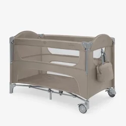 Kikka Boo Krevetac Milky Way premium 2 nivoa sa rancem i spuštajućom stranicom Beige ( KKB11150 )