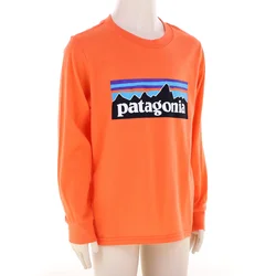 Patagonia Long-Sleeved P-6 Logo Otroci Majica