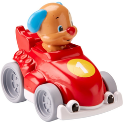 Dječja igračka Fisher Price - Trkaći auto sa psićem, crveni