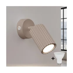 Brilagi - LED zidna spot svetiljka CRESTO 1xGU10/10W/230V taupe