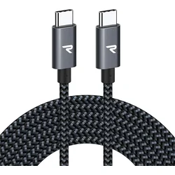 RAMPOW USB-C v USB-C, 60W - 1m
