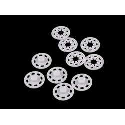 Plastični zatiči/zatiči O25 mm - beli (5 parov)
