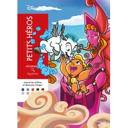 Coloriages mysteres Disney Petits héros