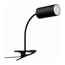 Immax NEO 08293L - Fleksibilna lampa sa stezaljkom PUNTO 1xGU10/9W/230V crna