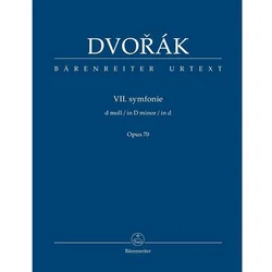 DVORAK:SYMPHONY NO.7 SCORE