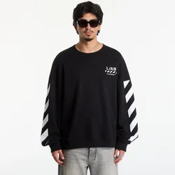 Mikina L/AB c/o Off-White™ Diag Crew Neck Sweatshirt Black XL