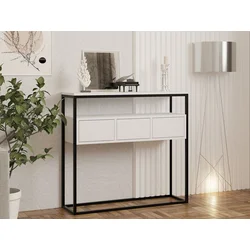 Hanah Home Konzola Guarda, 100x90x29 cm, Bela