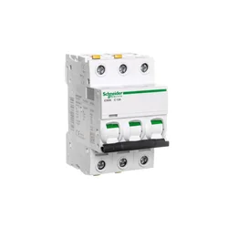Schneider Odklopnik 3P C 13A 6kA AC iC60N-C13-3 Acti9 A9F04313