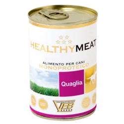 VBBD Healthy Meat pate vlažna dijetetska hrana za pse u konzervi - prepelica 400g