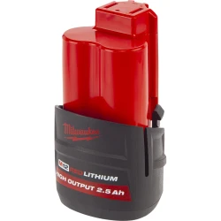 Milwaukee M12 HB2.5 HIGH OUTPUT akumulator 2,5 Ah - Milwaukee